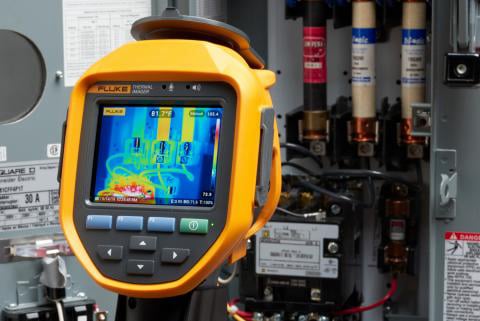 Medicion de termografias electricas